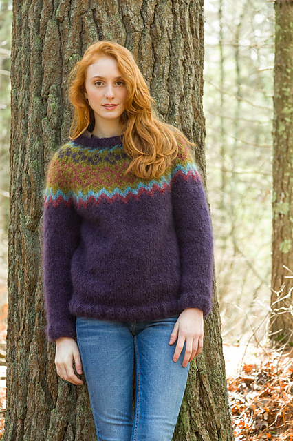 Ravelry: La Gran Colorwork Yoke Pullover pattern by Kristin Nicholas
