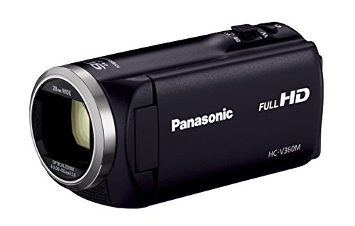 Panasonic HD Camcorder HC-V360M-K 16GB 90X Zoom Black 2.2MP