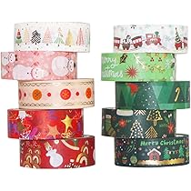 Amazon.co.jp: PBM 10巻 クリスマスデザインのマスキングテープセット