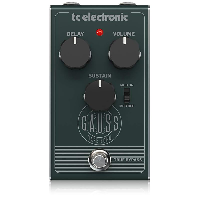 TC Electronic Gauss Tape Echo - テープエコーのサウンドをデジタル