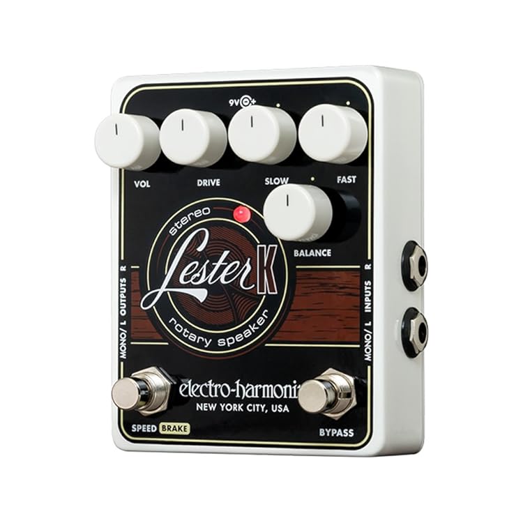 Electro Harmonix Lester - ロータリースピーカーをペダルサイズで再現