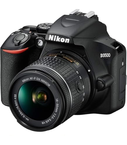 Amazon.com : Nikon D3400 DSLR Camera with 18-55mm Lens (Black