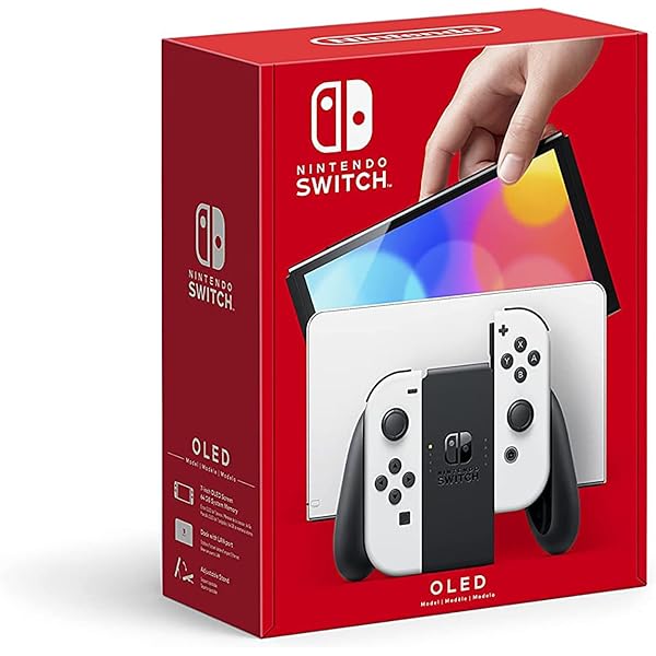 Amazon.com: Nintendo Switch (OLED model) with White Joy-Con (JAPAN