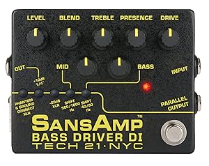 SansAmp BASS DRIVER DI V2 - 定番ベースプリアンプ「BASS DRIVER DI