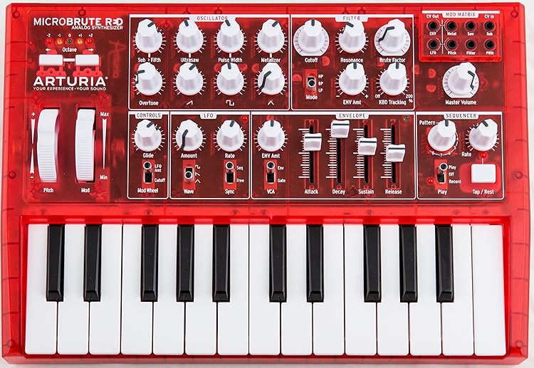 Arturia MiniBrute 25鍵 アナログシンセサイザー Arturiaから25鍵