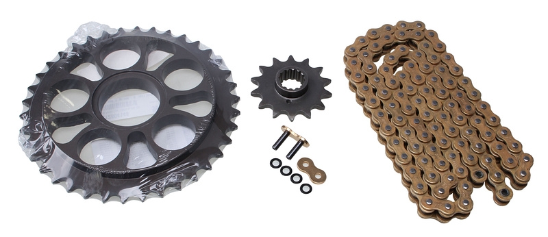 DID Chain set ZVMX, 104-15-42 - Ducati 848 Streetfighter 525 Spare