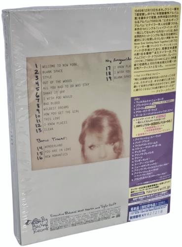 Taylor Swift 1989 Tour Edition - Sealed Japanese Promo Cd Single