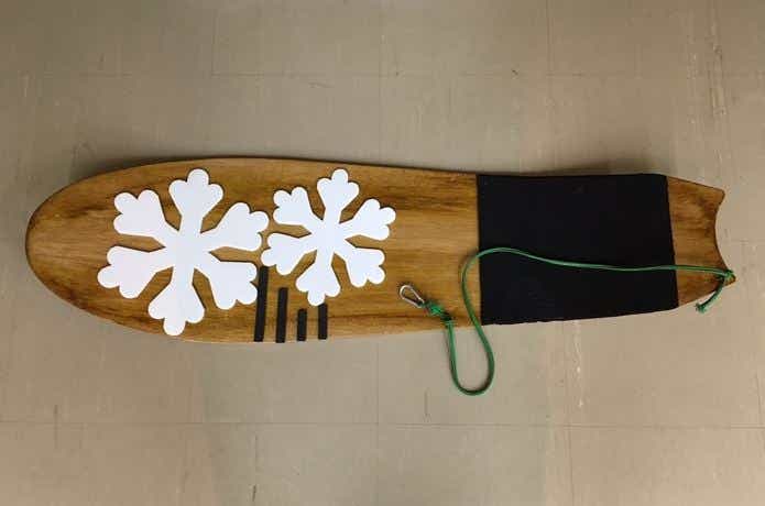 雪板は新しい冬のアクティビティ！自作方法＆手作り作品集と遊び方