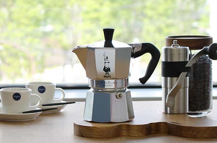 ビアレッティ 直火式モカ・エキスプレスで本格エスプレッソを味わおう