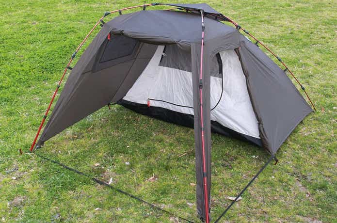 ライダーの気持ちわかってる！DODの「ライダーズバイクインテント」で