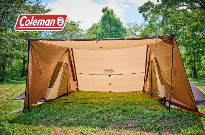 コールマン最高峰「マスタシリーズ」から変幻自在シェルター「ツイン