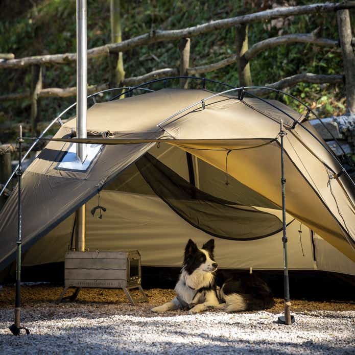 2万円台〜】薪ストーブが使える！ソロ&デュオ向け「煙突穴付きテント