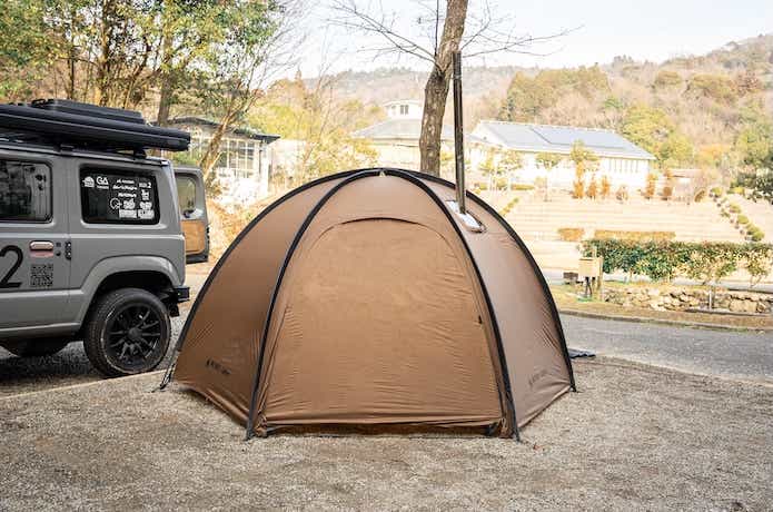 レビュー】ワンティグリス「ココネスト」が冬ソロキャンプの必勝テント