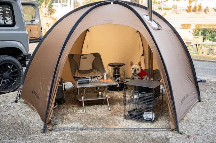 レビュー】ワンティグリス「ココネスト」が冬ソロキャンプの必勝テント