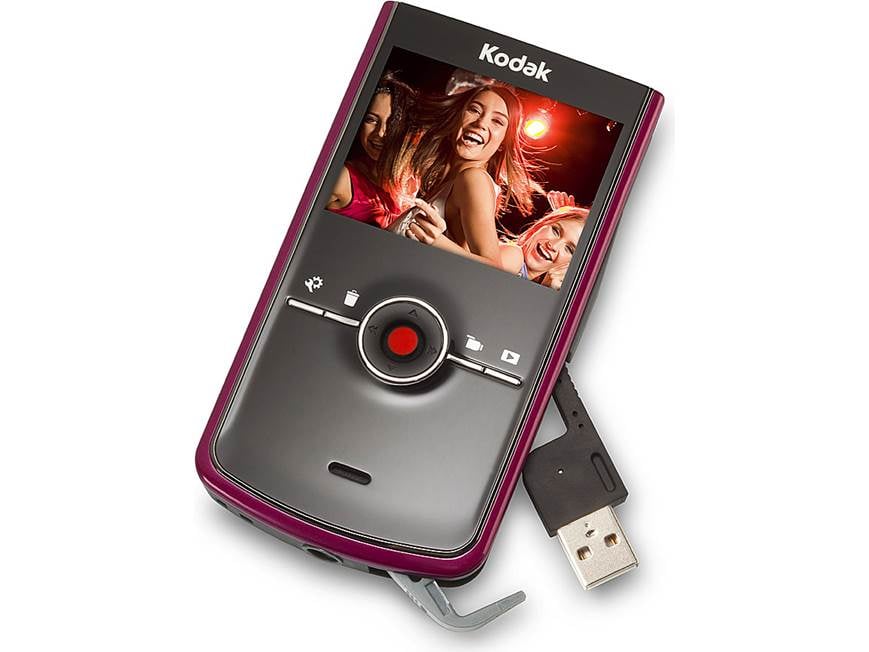 Kodak Zi8 (Raspberry) HD pocket video camera (Raspberry) at