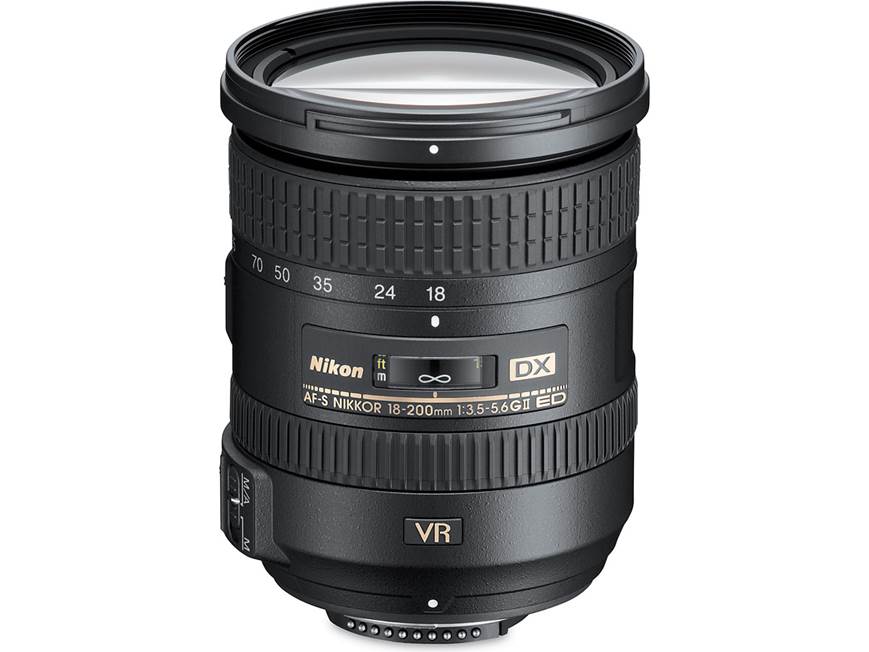 Nikon AF-S DX Nikkor 18-200mm f/3.5-5.6G ED VR II Zoom lens for DX