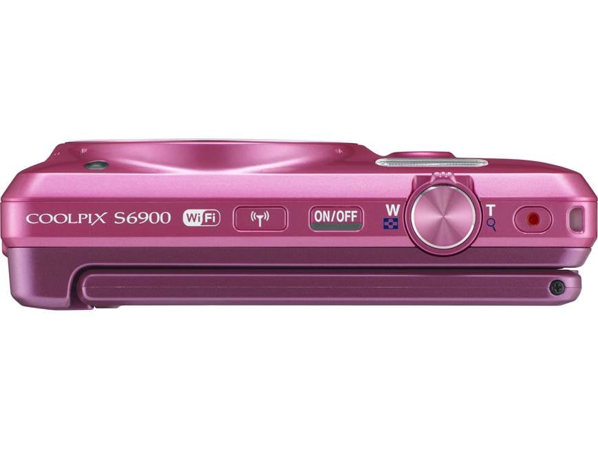 Nikon Coolpix S6900 (Pink) 16-megapixel camera with 12X optical
