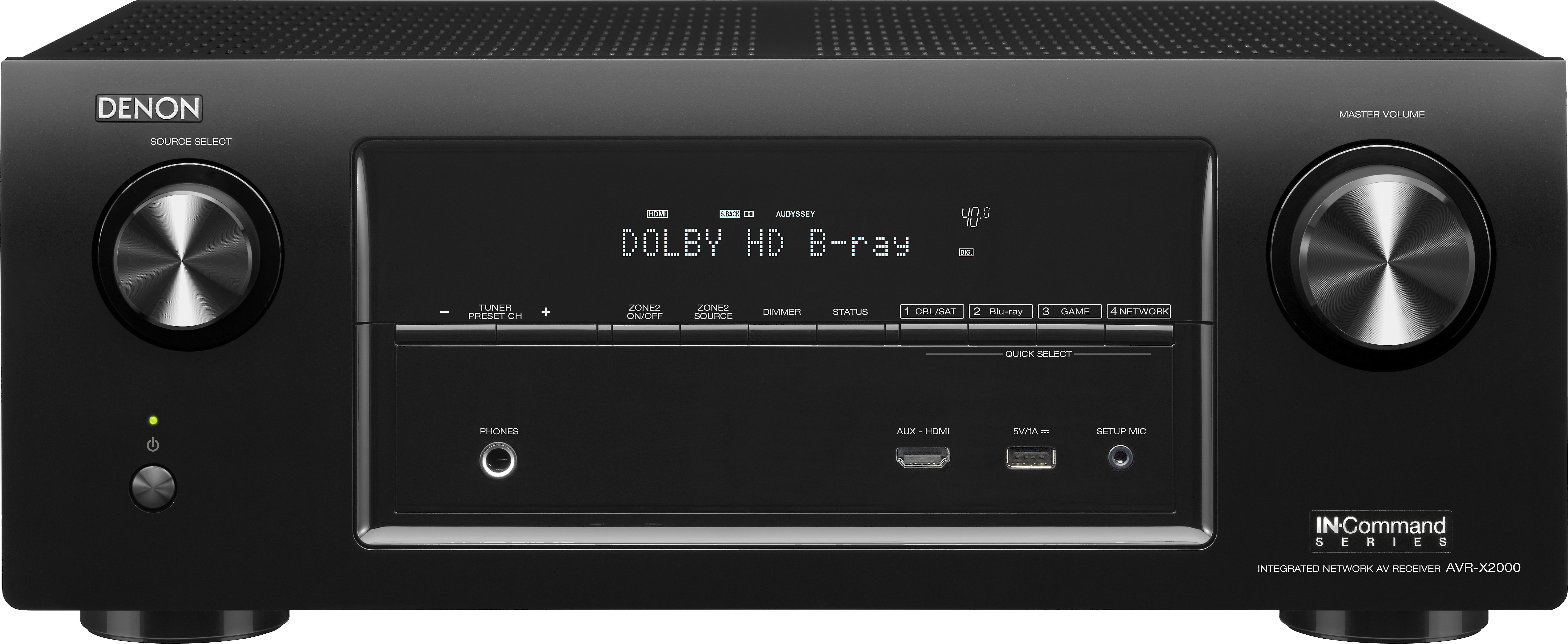 Customer Reviews: Denon AVR-X2000 IN-Command 7.1-channel home