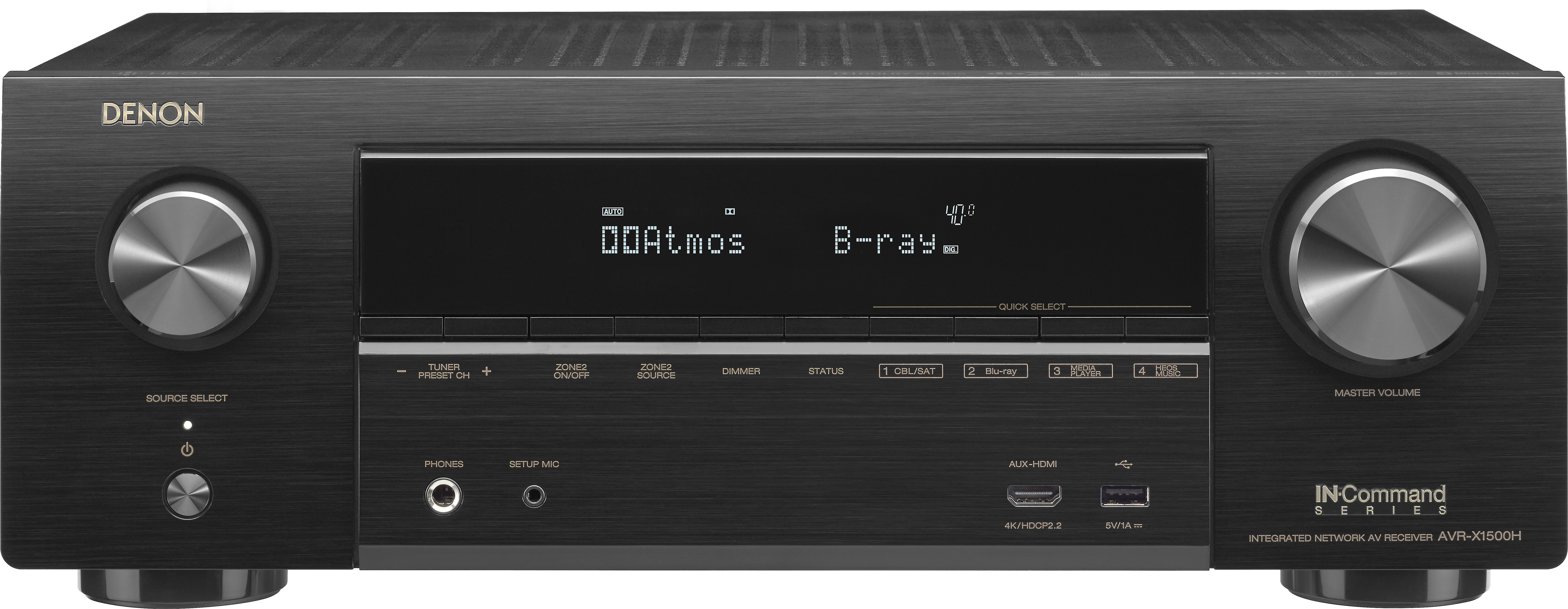 Customer Reviews: Denon AVR-X1500H 7.2-channel home theater
