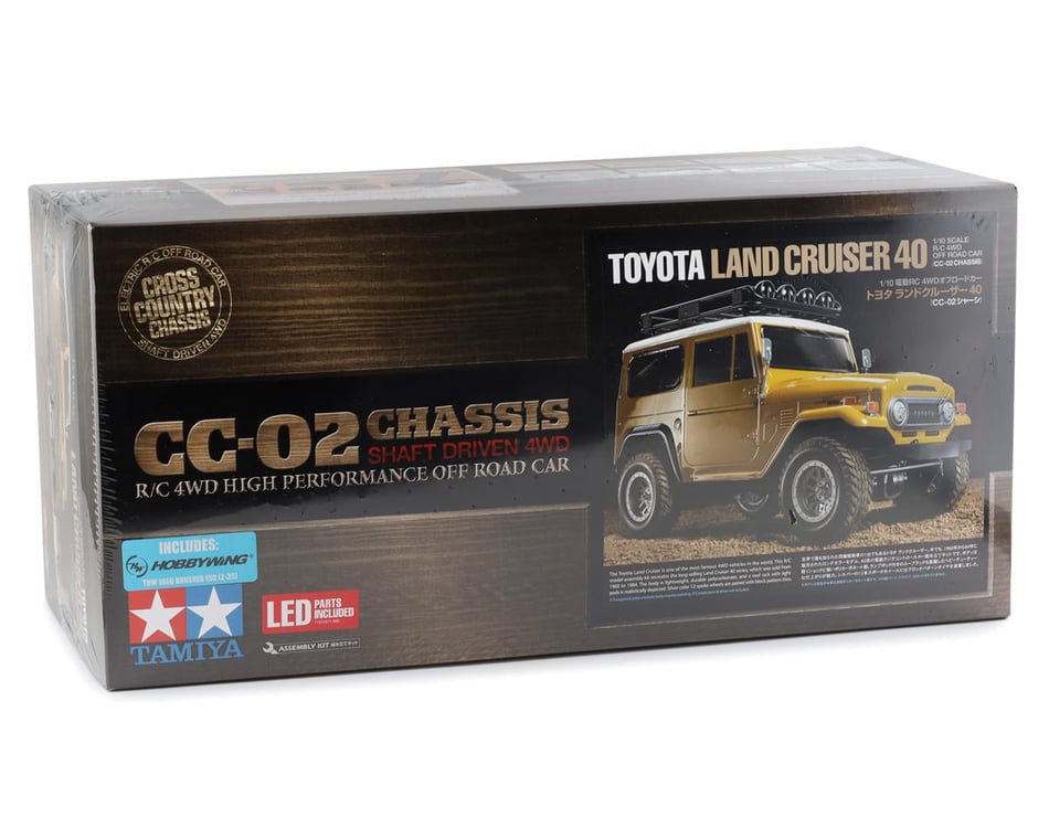 Tamiya Toyota Land Cruiser 40 1/10 4WD Scale Truck Kit (CC-02