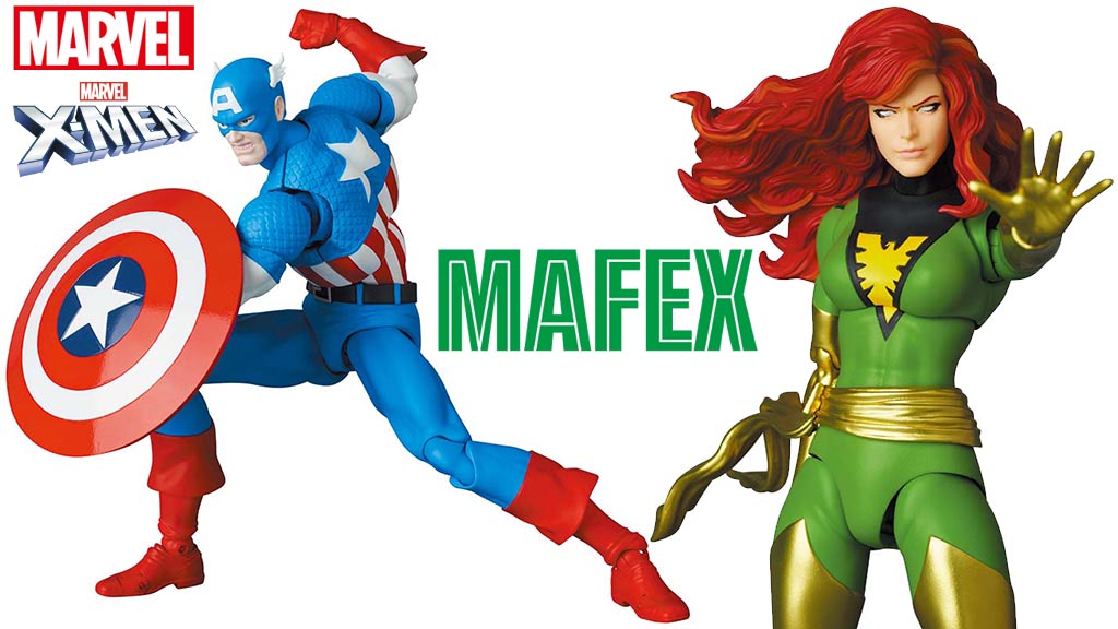 コミック版マーベルヒーローがアクションフィギュアMAFEXに