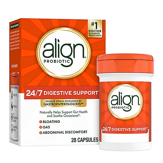 Align Probiotic Probiotics for Women and Men Capsules - 28 Count