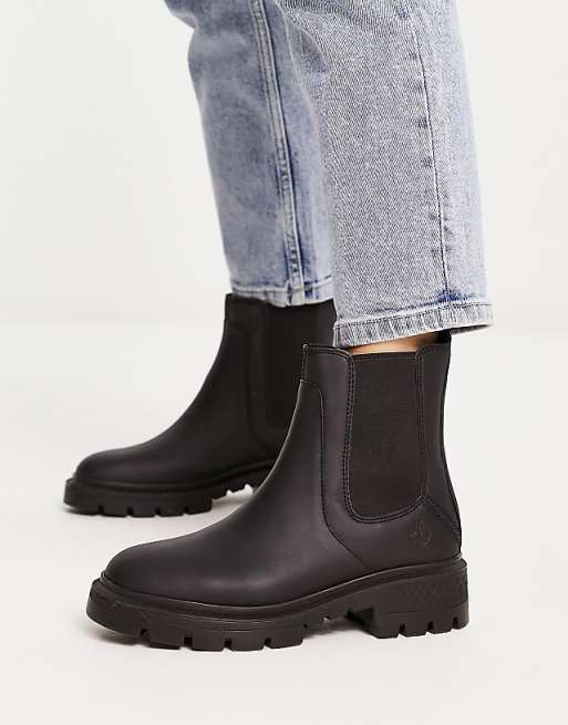 Timberland Cortina Valley chelsea boots in black | ASOS