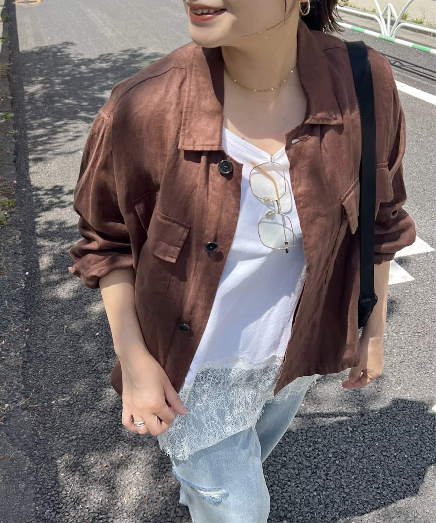 追加予約》リネンミリタリージャケット（ミリタリー）｜JOURNAL