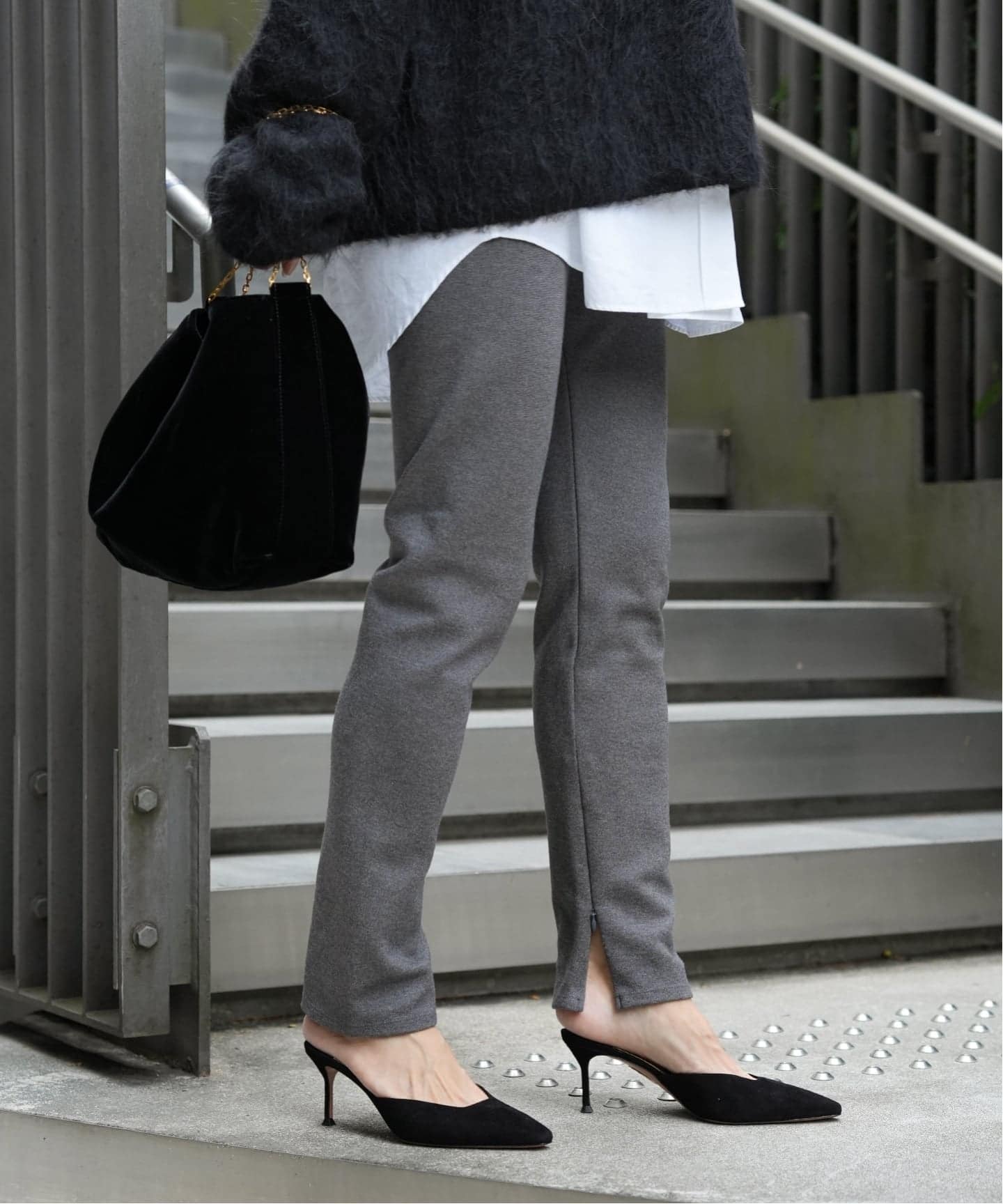 追加 Warm Zip レギンス パンツ（その他パンツ）｜Deuxieme Classe