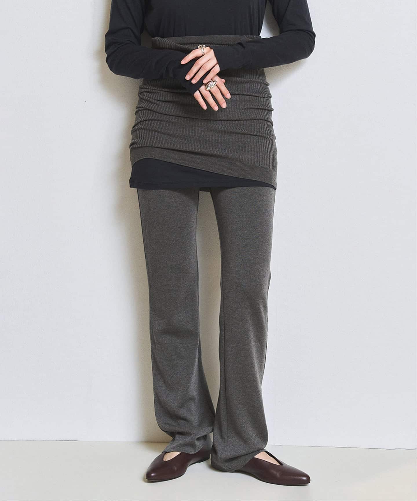 WEB限定追加》18G スムース パンツ 2（その他パンツ）｜Plage