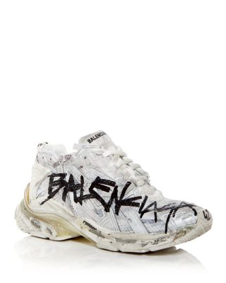 Balenciaga Men's Runner Graffiti Low Top Sneakers | Bloomingdale's