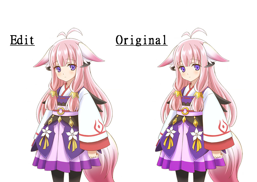 Hina Sprite and 3D Texture Edit Mod for Rune Factory 5 | RF5 Mods