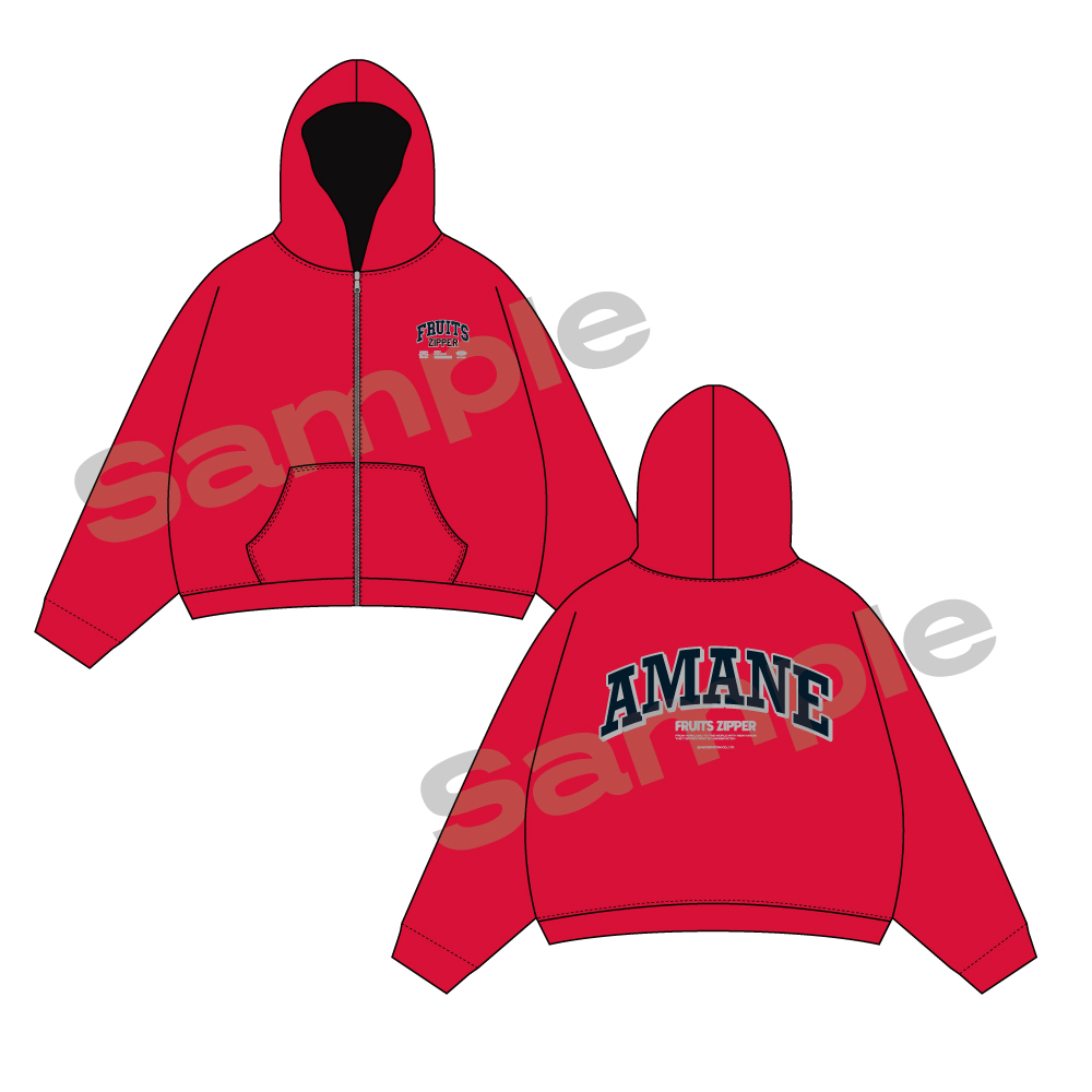 FC限定】FRUITS ZIPPER OSHI API Zip-up hoodie【ASOBIMALL(アソビ