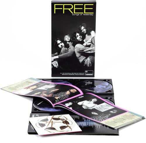Free Songs Of Yesterday UK 5-CD album set (535069)