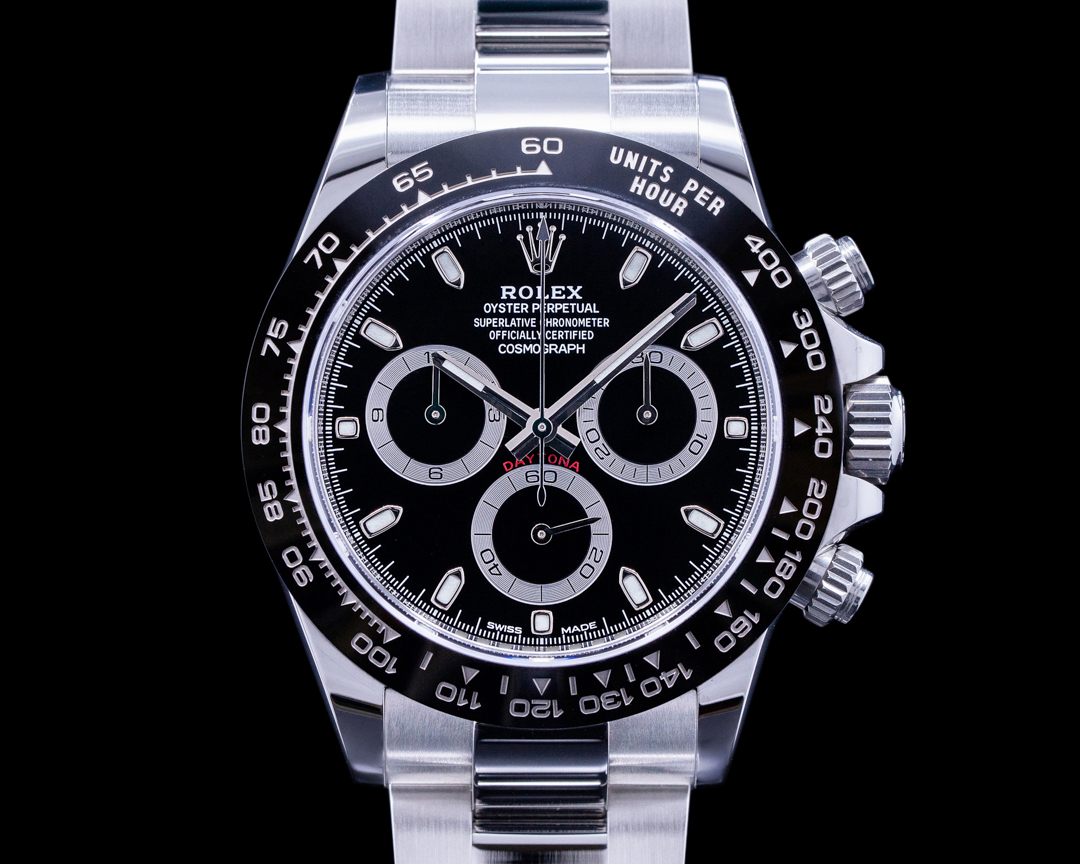 46727) Rolex Daytona 116500 Ceramic Bezel SS / Black Dial