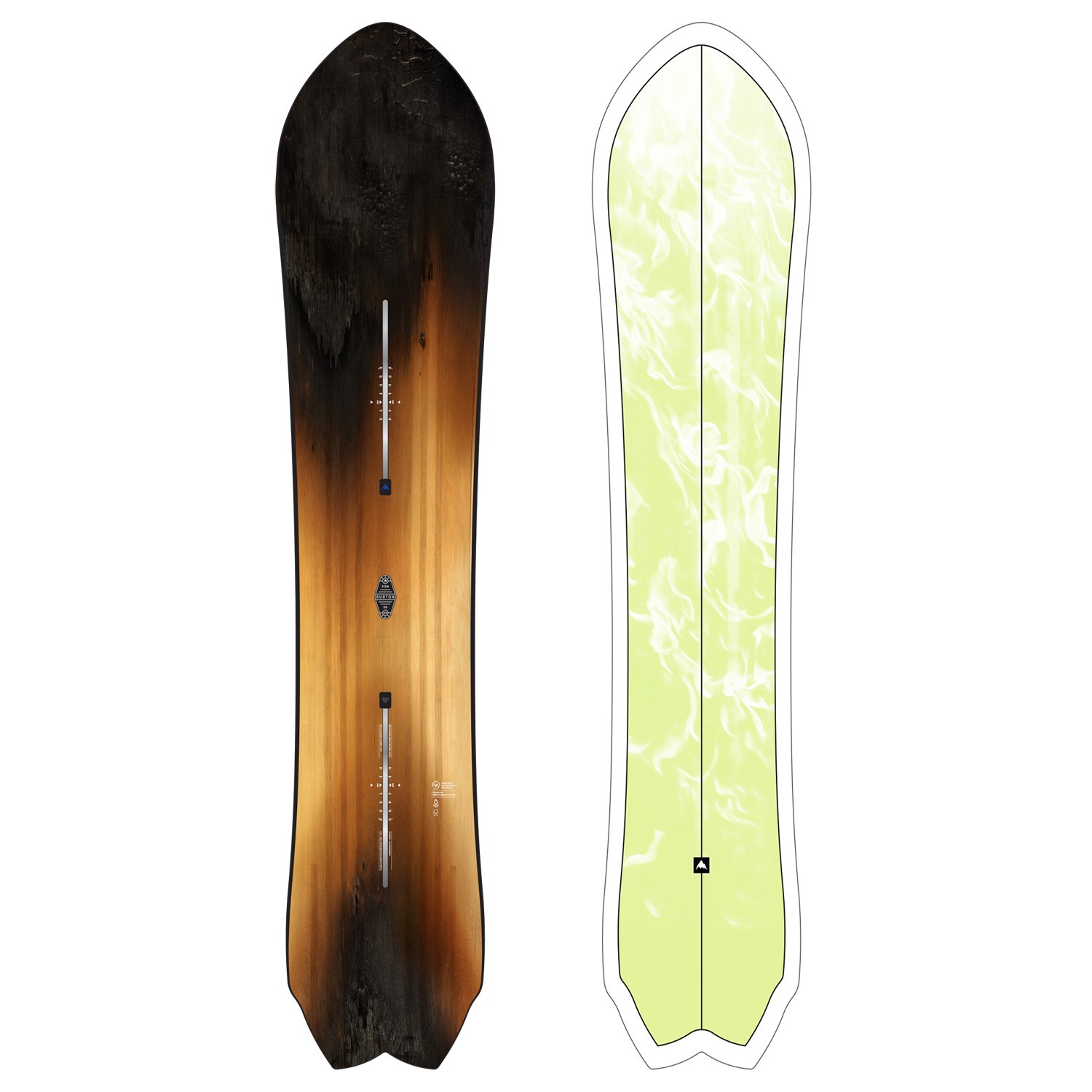Burton Fish 3D Flat Top Snowboard | evo