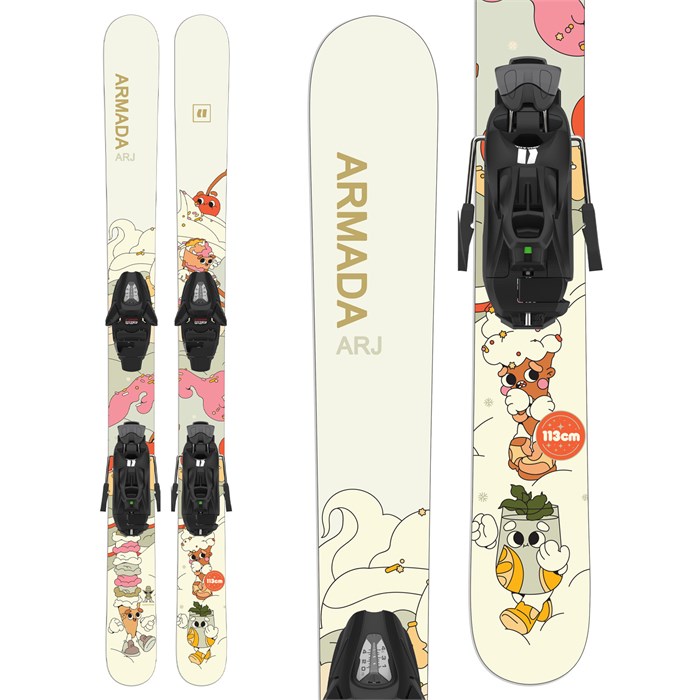 Armada ARJ Skis + C5 Bindings - Kids' 2025 | evo