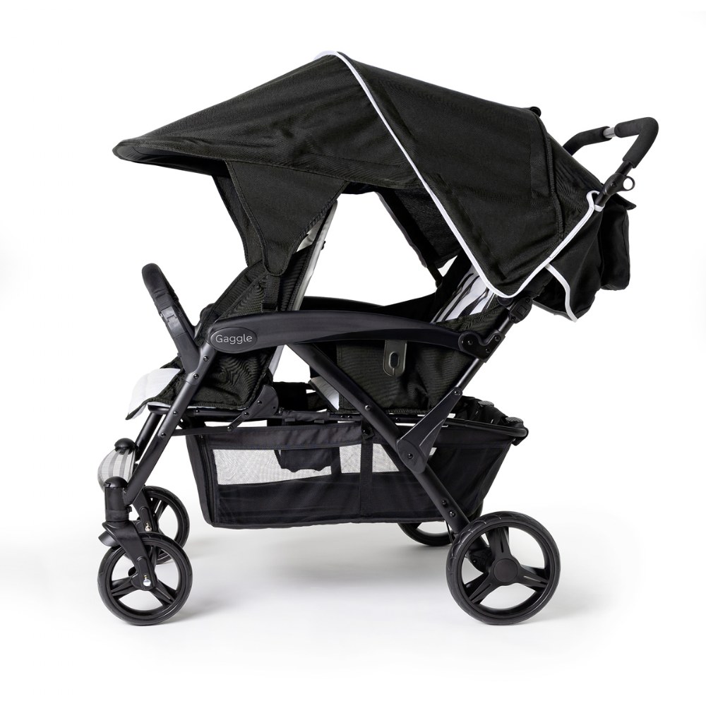 Gaggle® Odyssey 4-Seat Quad Stroller - Black