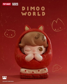 DIMOO だるま」のイメージ＝アートトイ「ポップマート」、表参道で