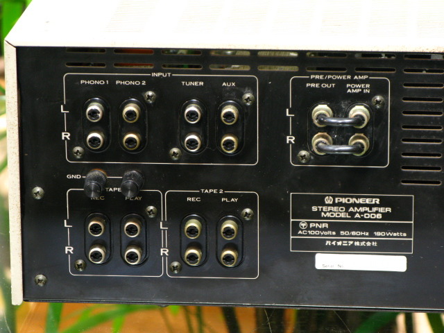 A-006 PIONEER - 中古オーディオ 高価買取・販売 ハイファイ堂