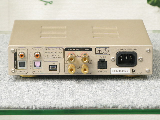 RDA-520 RASTEME - 中古オーディオ 高価買取・販売 ハイファイ堂
