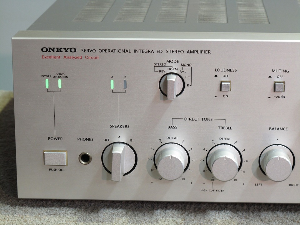 Integra A-817 ONKYO - 中古オーディオ 高価買取・販売 ハイファイ堂