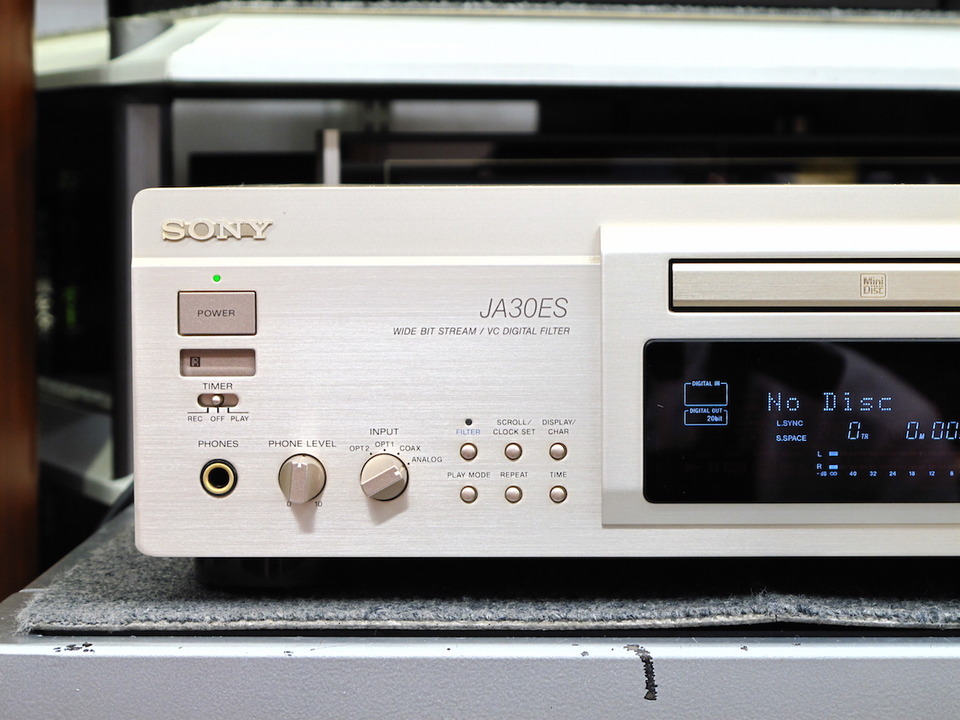 MDS-JA30ES SONY - 中古オーディオ 高価買取・販売 ハイファイ堂