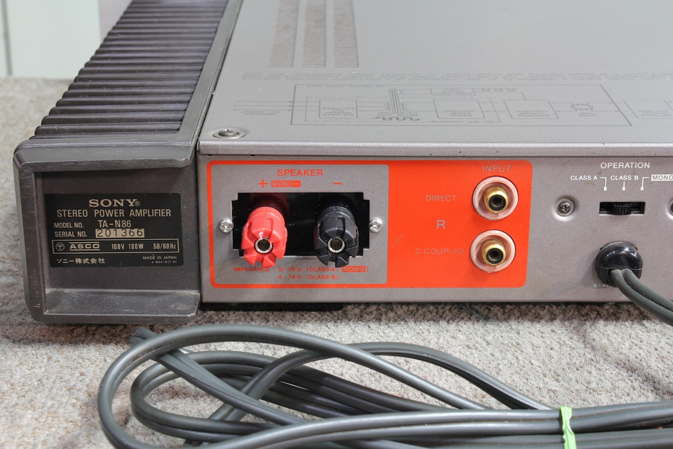 TA-N86 SONY - 中古オーディオ 高価買取・販売 ハイファイ堂
