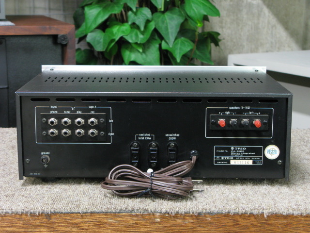 KA-3100 TRIO - 中古オーディオ 高価買取・販売 ハイファイ堂