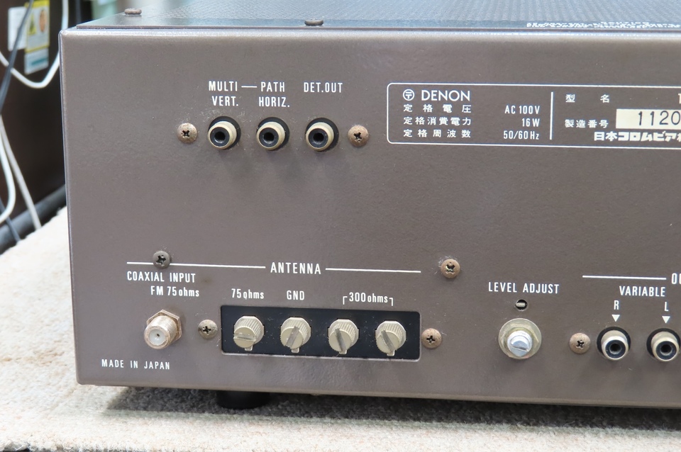 TU-355 DENON - 中古オーディオ 高価買取・販売 ハイファイ堂