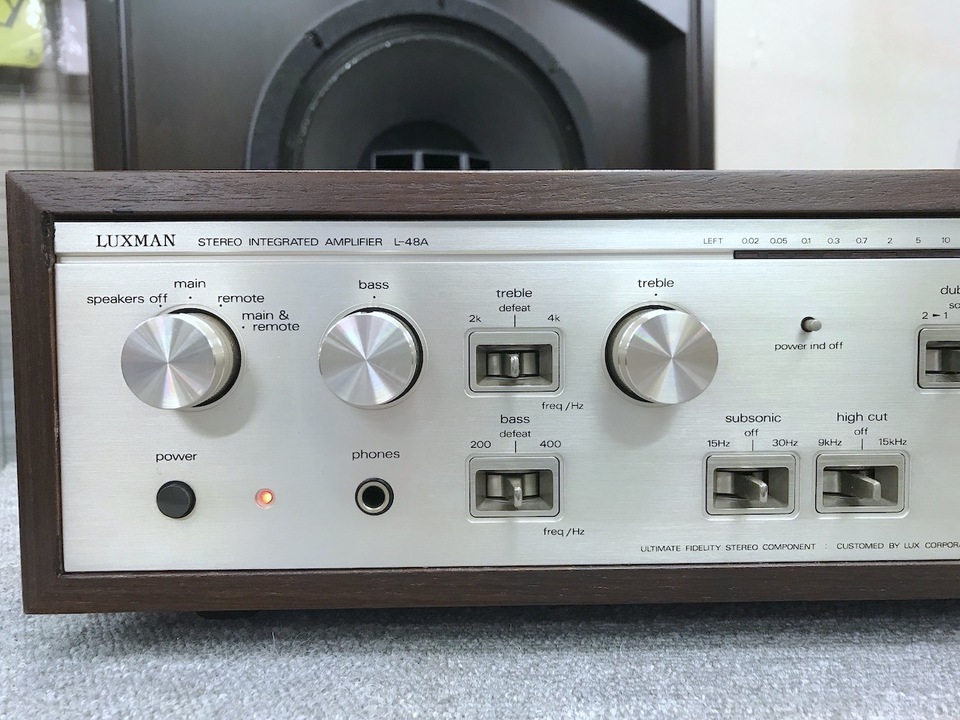 L-48A LUXMAN - 中古オーディオ 高価買取・販売 ハイファイ堂