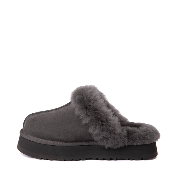 Womens UGG® Disquette Platform Clog - Charcoal | Journeys