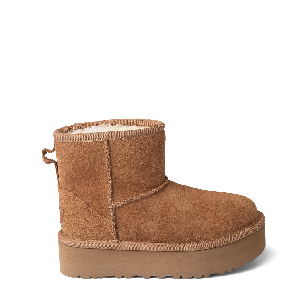 UGG® Classic Mini Platform Boot - Little Kid / Big Kid - Chestnut