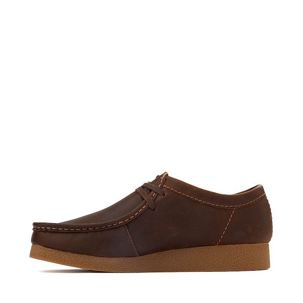 Mens Clarks Wallabee EVO Casual Shoe - Beeswax | Journeys